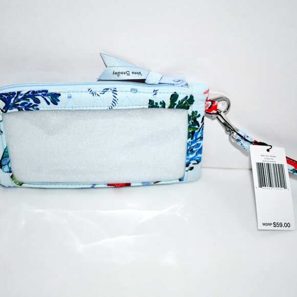 Vera Bradley Cotton Tech Wristlet in Anchors Aweigh #27593-T92 NWT Details: Cott - Picture 5 of 5